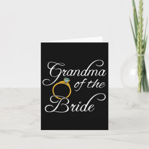 Hochzeit Shirts Oma der T-Shirts Karte