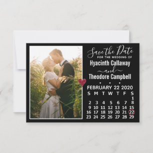 Hochzeit Sichern Sie den Termin Februar 2020 Kalen Save The Date
