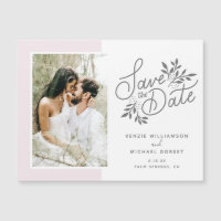 Hochzeit Speichern Sie das Date Foto Skript Botani