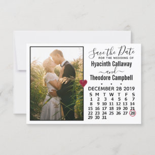 Hochzeit Speichern Sie den Termin Dezember 2019 Ka Save The Date