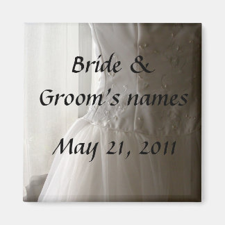 Hochzeit Speichern Sie die Datumsmagnete Magnet