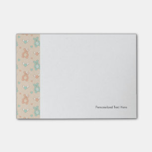 Hochzeit-Teddys Post-it Klebezettel