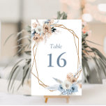 Hochzeit Tischnummer<br><div class="desc">boho staubige blühende Hochzeit Tischnummer.</div>