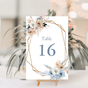 Hochzeit Tischnummer