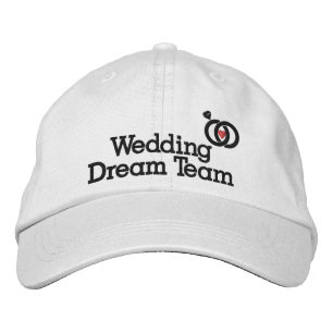 Hochzeit Traum Team, Braut, Junggesellinnenabschie Bestickte Baseballkappe