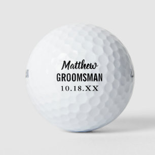 Hochzeit Trauzeuge Bachelor Party Gefallen Golfball
