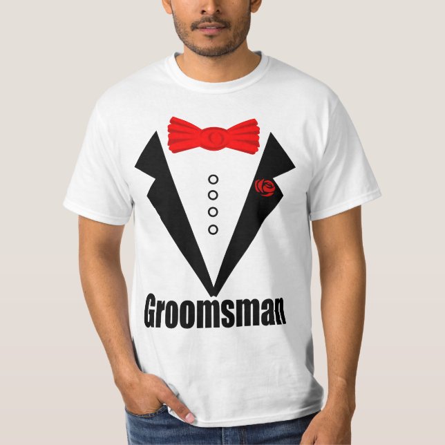 Hochzeit, Trauzeuge T-Shirt (Vorderseite)