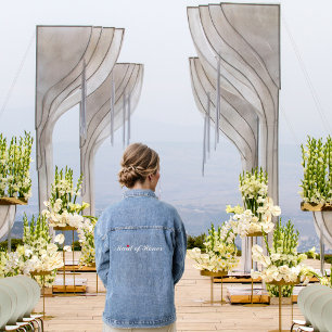 Hochzeit Trauzeugin Bachelorette Brautparty Jeansjacke