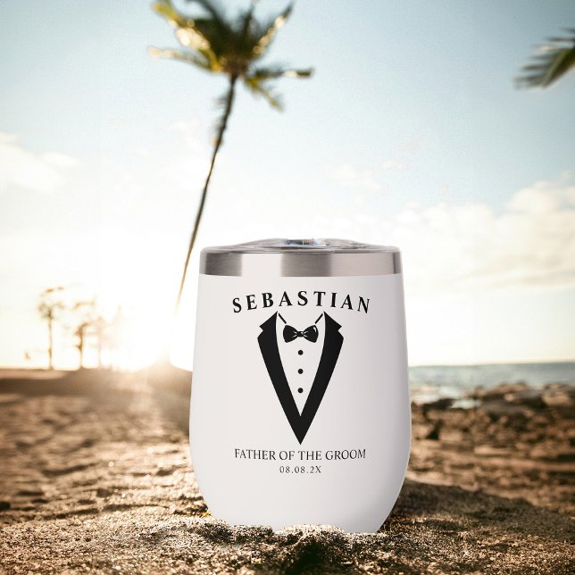 Hochzeit Tuxedo Personalisierter Vater des Bräutig (Von Creator hochgeladen)