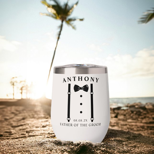 Hochzeit Tuxedo Suspenders Krawatte Vater des Groo (Von Creator hochgeladen)