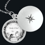 Hochzeit Vintager Specker Jubiläumsfeier Sterling Silberkette<br><div class="desc">25. Hochzeitstag,  oder Valentinstag oder Hochzeitssenkeepake für Bride Wedding Party-Ketten</div>
