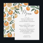 Hochzeit von Aquakulturzitrus. Sommergarten Menükarte<br><div class="desc">Hochzeitsmenü für die Aquareller-Zitrusfrüchte. Geeignet zum Geburtstag,  Jubiläum und jedes andere Party. Bitte kontaktieren Sie mich,  wenn Sie weitere Informationen benötigen.</div>