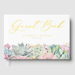 Hochzeit von Aquarellpasten Gästebuch