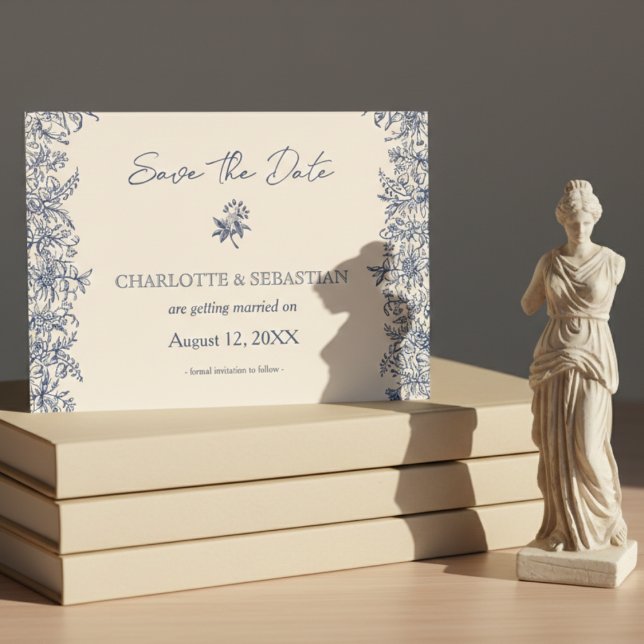 Hochzeit von Blumen Save The Date (Von Creator hochgeladen)