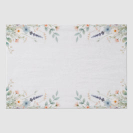 Hochzeit von Brautpavillon Wildblume Seidenpapier