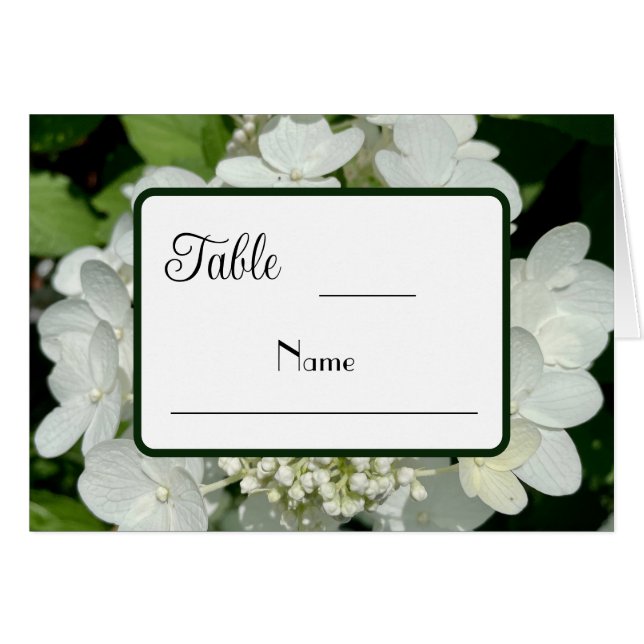 Hochzeit von Eleganforest Green und White Hydrange (Vorderseite (Horizontal))
