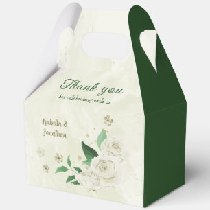 Hochzeit von Elfenbein-Blume Geschenkschachtel