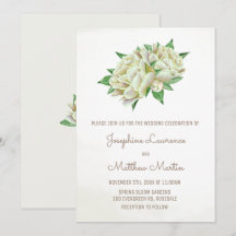 Hochzeit von Elfenbein Peony Watercolor Floral