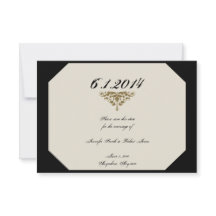 Hochzeit von Elfenbeinschwarz und Goldmedaille Sav