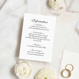 Hochzeit von formalem Skript und geometrischen Rah Begleitkarte