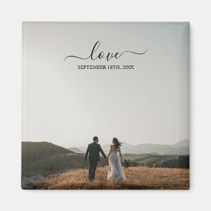 Hochzeit von Foto Memory Liebe Magnet