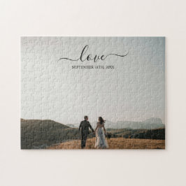 Hochzeit von Foto Memory Liebe Puzzle
