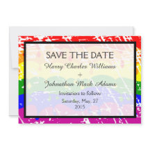 Hochzeit von Gay Rainbow Freedom Flag Sichern das