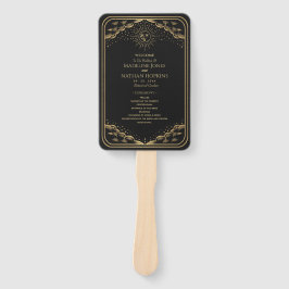 Hochzeit von Gold Sun and Moon Tarot Fächer