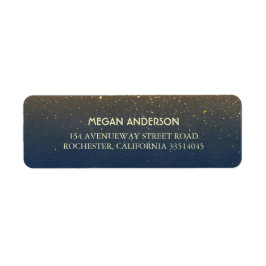 Hochzeit von Gold und Navy