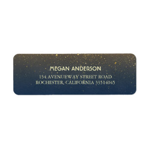 Hochzeit von Gold und Navy