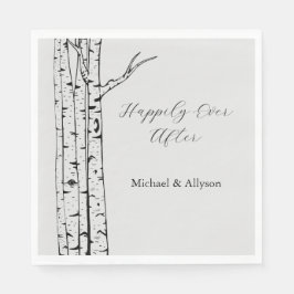 Hochzeit von Graubäumen Serviette