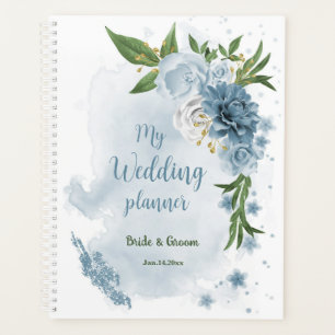 Hochzeit von hübschen Blumen Planer