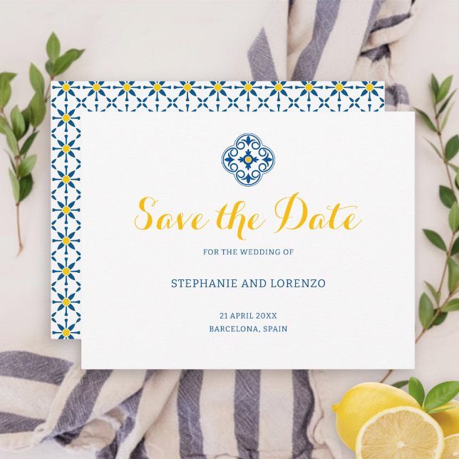 Hochzeit von Lemon Save The Date (Von Creator hochgeladen)