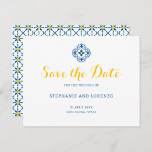 Hochzeit von Lemon Save The Date