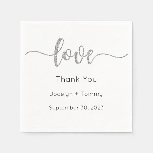 Hochzeit von Napkin, TischNapkins, Abendessen, Mit Serviette (Vorderseite)