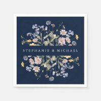 Hochzeit von Navy Spring Wildblume Meadow Garden