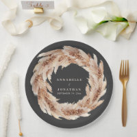 Hochzeit von Pampas-Gras in Böhmen