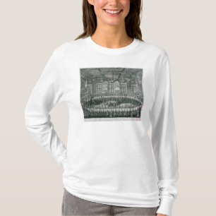 Hochzeit von Peter I. und Catherine im Winter T-Shirt