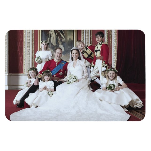 Hochzeit von Prinz William und Catherine Middleton Magnet (Horizontal)
