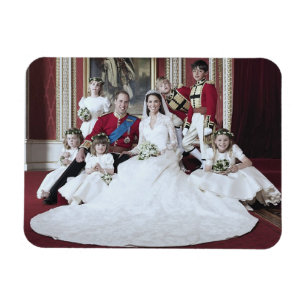 Hochzeit von Prinz William und Catherine Middleton Magnet