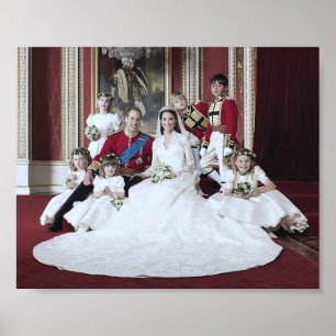 Hochzeit von Prinz William und Catherine Middleton Poster