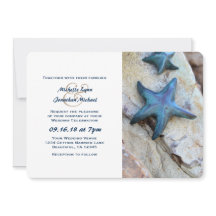 Hochzeit von Starfish am Strand von Rocks