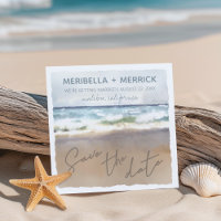 Hochzeit von Strandsand-Aquarellen retten das Datu