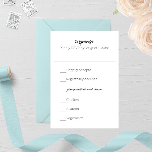 Hochzeit von Wasserfarben-Seepferd RSVP Karte (Von Creator hochgeladen)