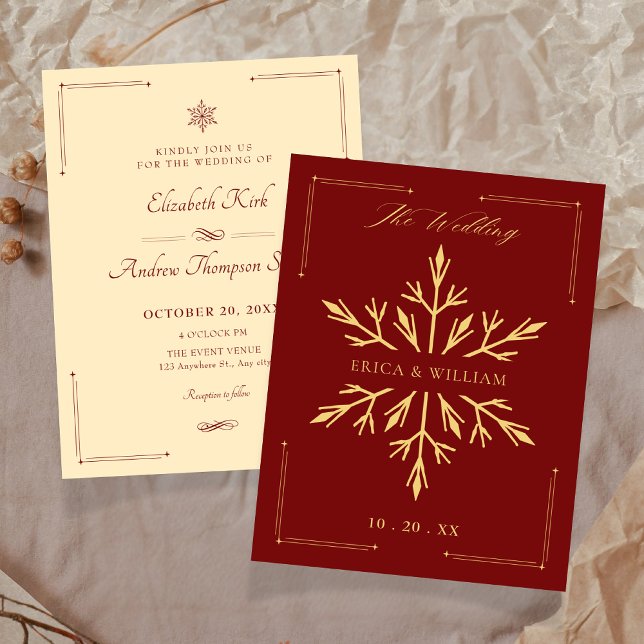 Hochzeit weihnachten  einladung (Von Creator hochgeladen)
