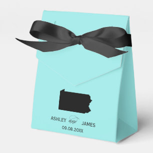 Hochzeit Willkommen in Pennsylvania Gefälligkeitsb Geschenkschachtel