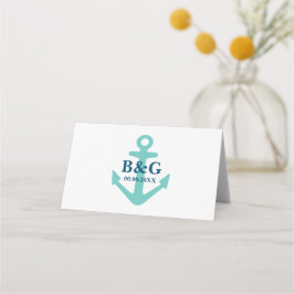 Hochzeit zum Thema Seefahrt Platzkarte