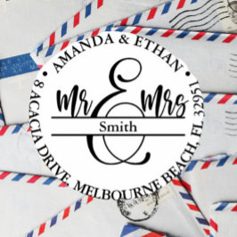 Hochzeitadresse Permastempel