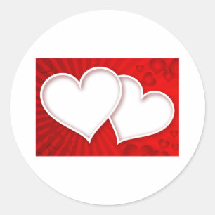 Hochzeitbride-Liebe personalisieren Destiny Destin Runder Aufkleber