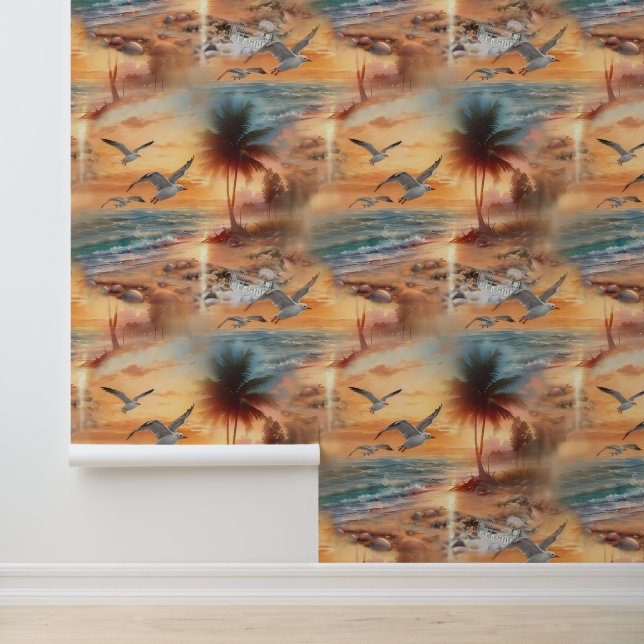 Hochzeiten am Meer am Strand Tapete (Anwendung)